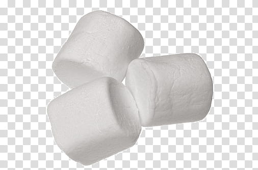 Sweet S, three marshmallows transparent background PNG clipart