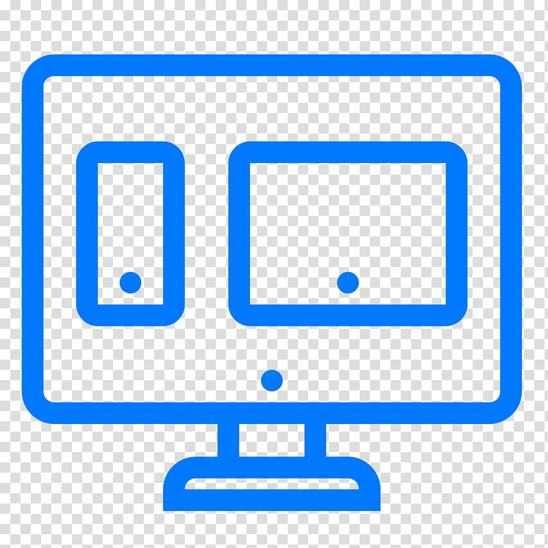 Web Design Icon, Computer Monitors, Computer Software, Media Queries, Search Engine Optimization, Theme, Blue, Text transparent background PNG clipart