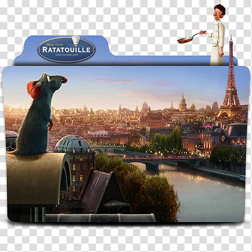 Ratatouille  Folder Icon, DAY..U () transparent background PNG clipart