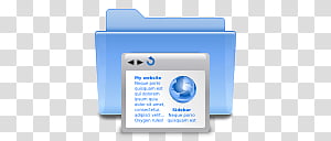 Oxygen Refit, folder-html, globe and folder illustration transparent background PNG clipart thumbnail