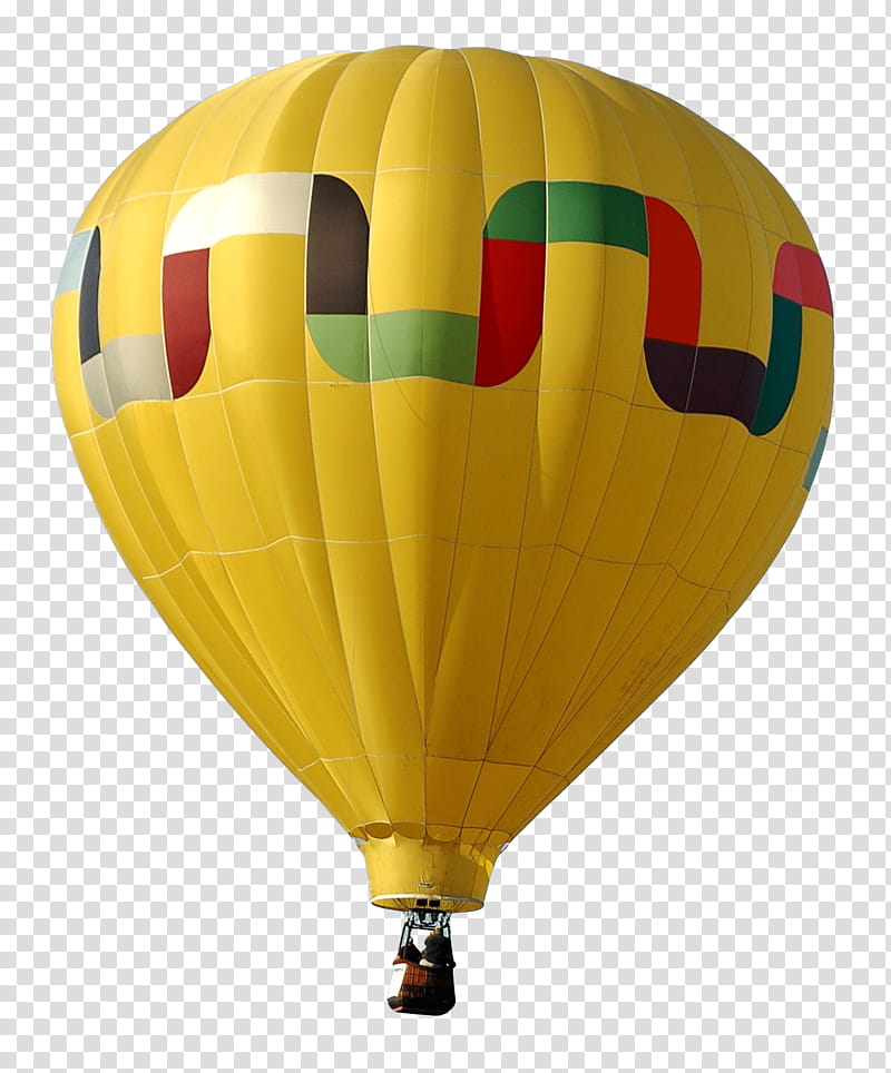 Hot Air Balloon, Airship, Blimp, Albuquerque International Balloon Fiesta, Zeppelin, Hot Air Ballooning, Yellow, Aerostat transparent background PNG clipart