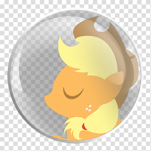 My Little Pony TS RD Rarity Glass Icons , Applejack, cartoon character transparent background PNG clipart