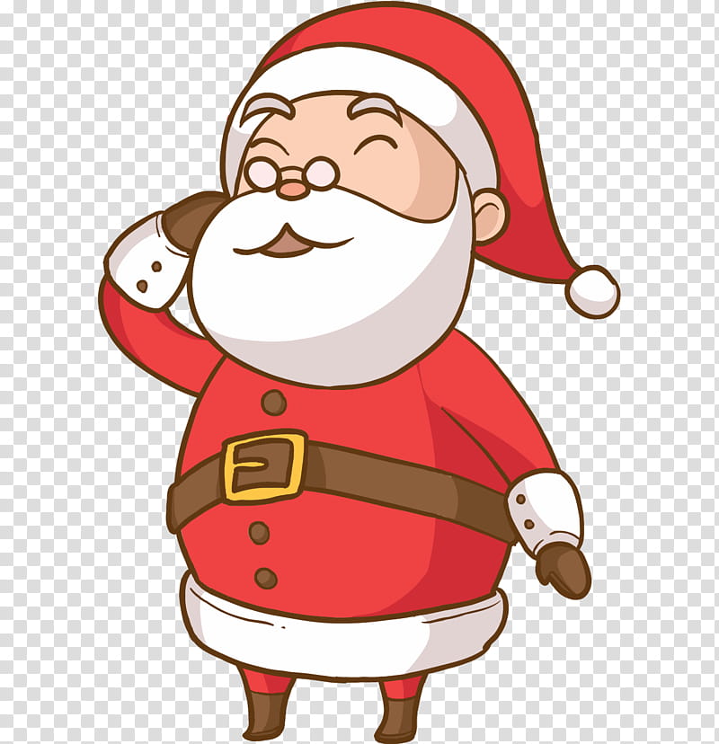 Cartoon Christmas Tree, Santa Claus, Christmas Day, Reindeer, Cartoon, Advertising, Christmas , Food transparent background PNG clipart