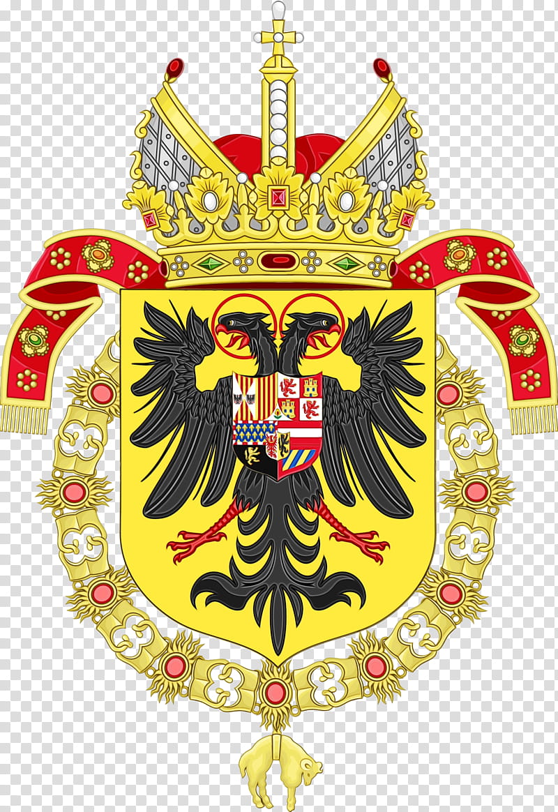 House Symbol, Holy Roman Empire, Kingdom Of Bohemia, Coat Of Arms Of Charles V Holy Roman Emperor, Equestrian Portrait Of Charles V, Coats Of Arms Of The Holy Roman Empire, House Of Habsburg, Monarch transparent background PNG clipart