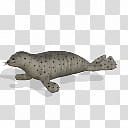 Spore creature Harbour seal  transparent background PNG clipart