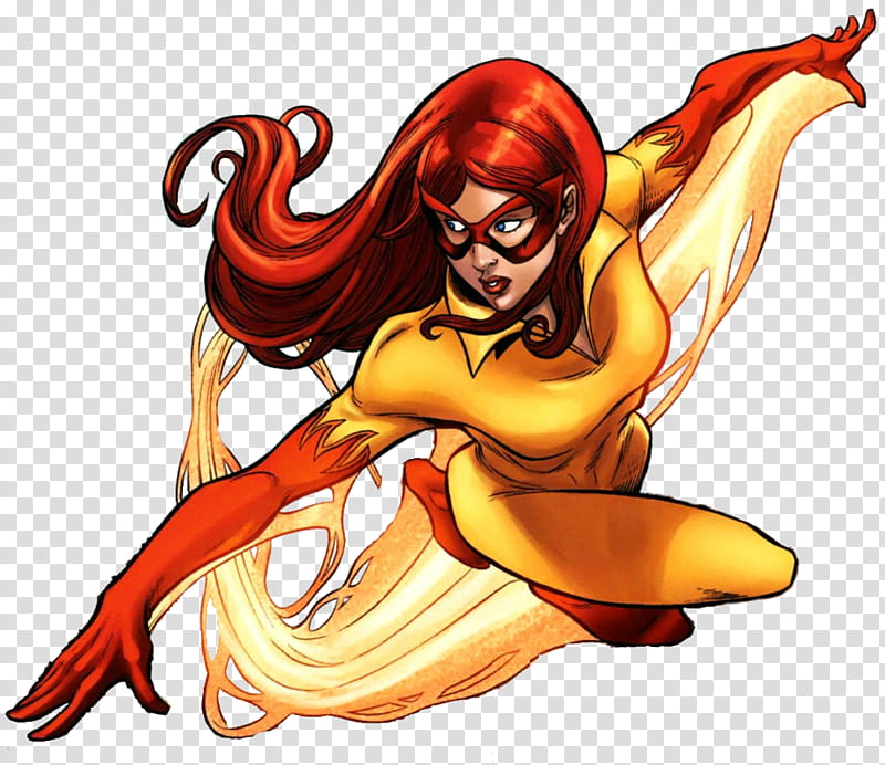 MARVEL Firestar transparent background PNG clipart