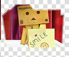 Danbo, Amazon character transparent background PNG clipart