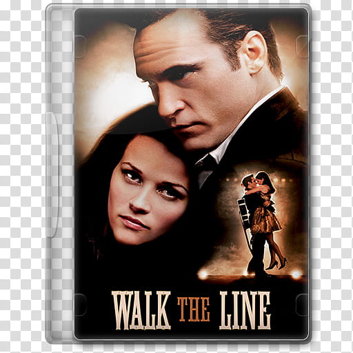 DVD Icon , Walk the Line (), Walk the Line DVD case screenshot transparent background PNG clipart