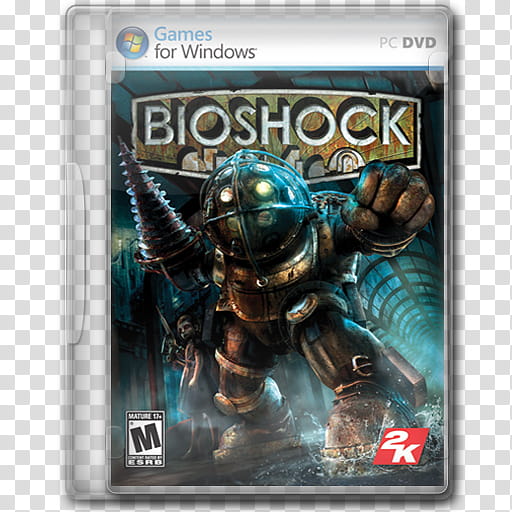 Game Icons , Bioshock, Sony PS Bioshock  game case transparent background PNG clipart