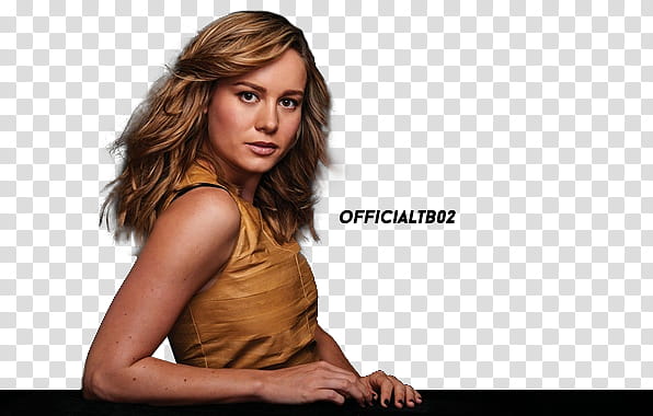 Brie Larson transparent background PNG clipart