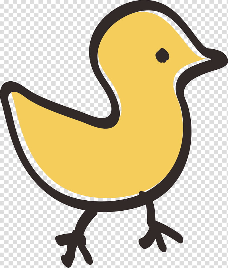 Duckling duck little, Cute, Bird, Beak, Yellow, Cartoon, Ducks Geese And Swans, Water Bird transparent background PNG clipart