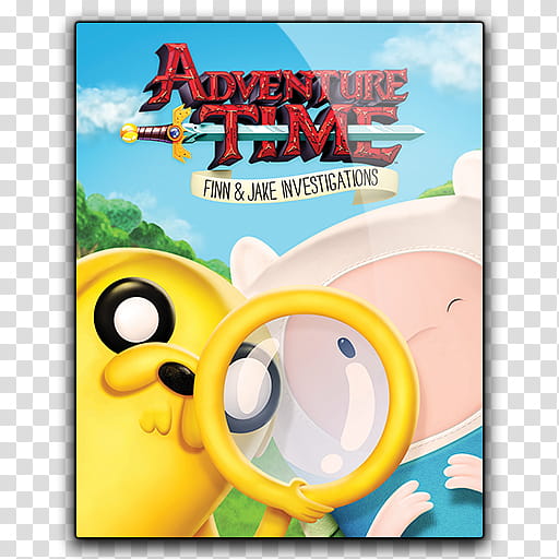 Icon Adventure Time Finn and Jake Investigations transparent background PNG clipart