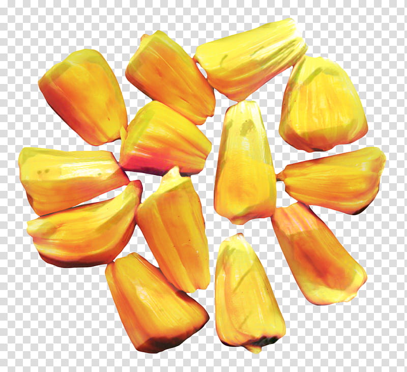 Candy Corn, Jackfruit, Cempedak, Food, Tropical Fruit, Clausena Lansium, Kiwifruit, Yellow transparent background PNG clipart
