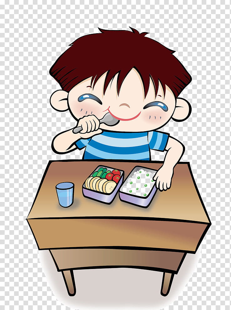 Student, Breakfast, Eating, Lunch, Cartoon, Food, Meal, Dinner transparent background PNG clipart