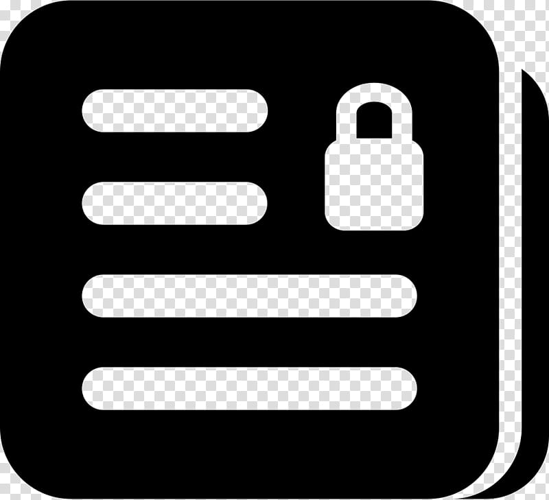Symbol Text, Document, File Locking, Logo, Css Sprites, Security, Black And White
, Line transparent background PNG clipart