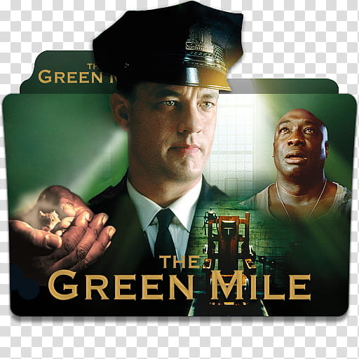 Tom Hanks Movie Collection Folder Icon , The Green Mile, The Green Mile movie folder icon transparent background PNG clipart