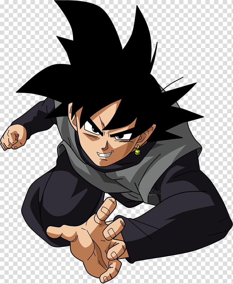 Goku Black Full V, Dragon Ball Z Goku Black flying transparent background PNG clipart