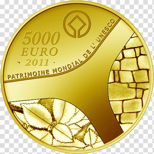 Cartoon Gold Medal, Palace Of Versailles, Coin, Euro, Money, Currency, Cultural Heritage, 500 Euro Note transparent background PNG clipart