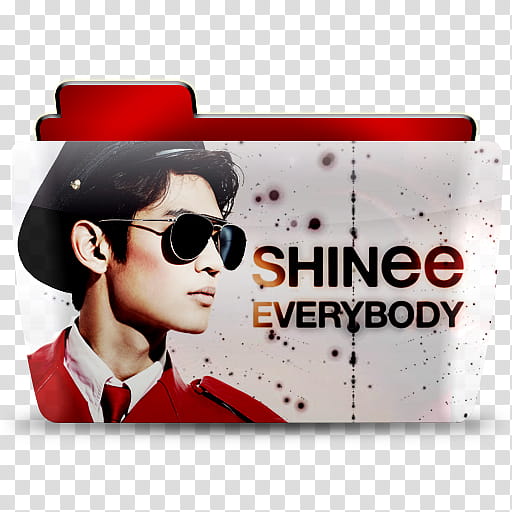 SHINee Everybody Folder Icon , , Shinee Everybody printed file icon transparent background PNG clipart