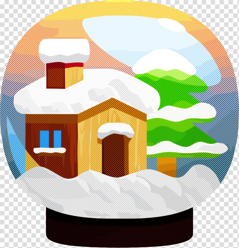 Snow Globe, House, Symbol transparent background PNG clipart