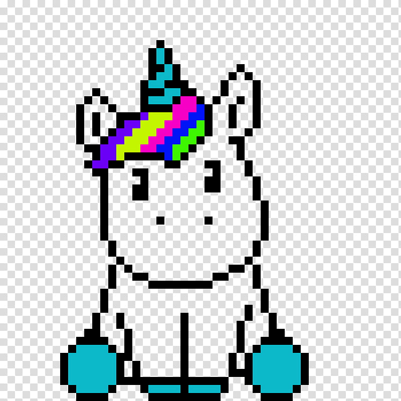 Pixel Art Unicorn, Draw Color By Number Sandbox Pixel Art, Color By Number Sandbox Pixel Coloring Book, Drawing, Digital Art, Paint By Number, Unicorn Color By Number, Video Games transparent background PNG clipart