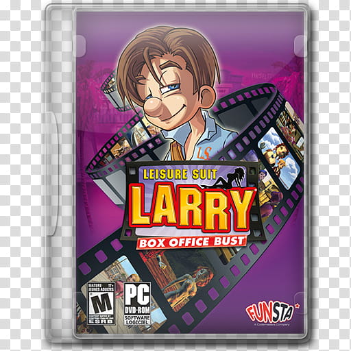 Game Icons , Leisure Suit Larry Box Office Bust transparent background PNG clipart