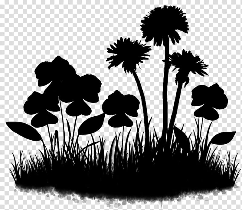 Family Tree Silhouette, Flower, Computer, Plants, Grass, Dandelion, Grass Family, Leaf transparent background PNG clipart