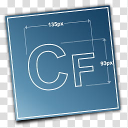 Adobe Blueprints, CF logo transparent background PNG clipart