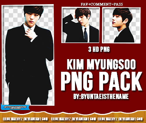 Kim Myungsoo transparent background PNG clipart