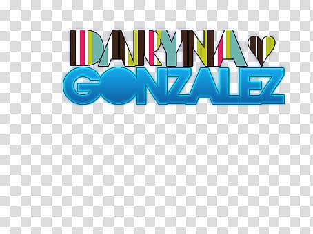 Texto de Daryna Gonzalez transparent background PNG clipart