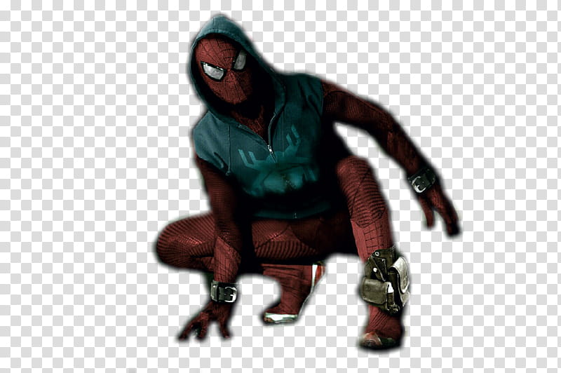 Scarlet Spider MCU Render transparent background PNG clipart