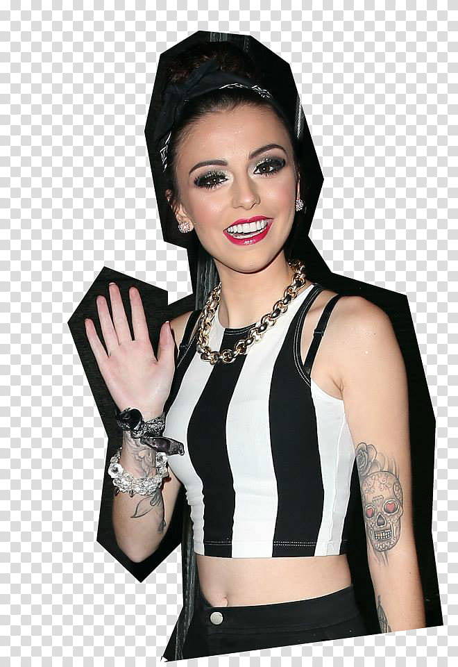 CHER LLOYD CON BORDES En HeartRadio transparent background PNG clipart