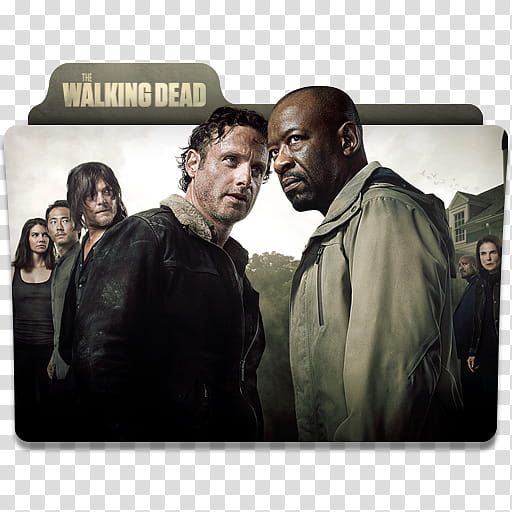 The Walking Dead Folders , Season  icon transparent background PNG clipart