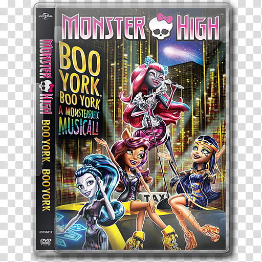 DvD Case Icon Special , Monster High Boo York DvD Case transparent background PNG clipart