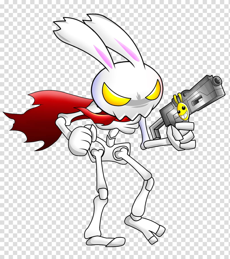 dead rabbit clipart