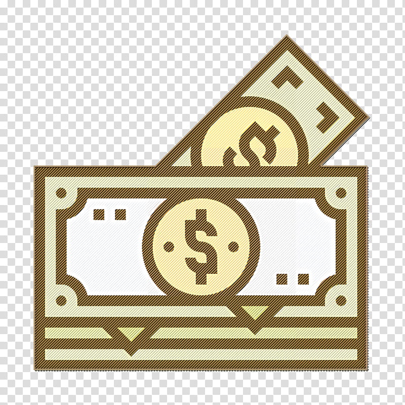 Money icon Money stack icon Saving and Investment icon, Line, Sign, Symbol transparent background PNG clipart