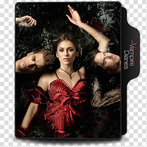 The Vampire Diaries Season  Folder Icons Part , The Vampire Diaries Season  v transparent background PNG clipart