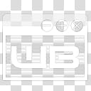 Color Me dock icons, Window Blinds transparent background PNG clipart