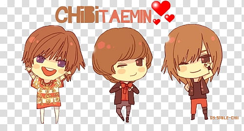 Taemin Chibi transparent background PNG clipart