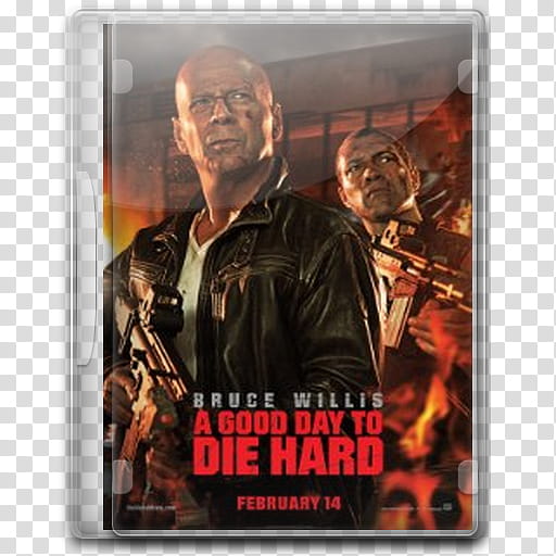 The Bruce Willis Movie Collection, A Good Day To Die Hard transparent background PNG clipart