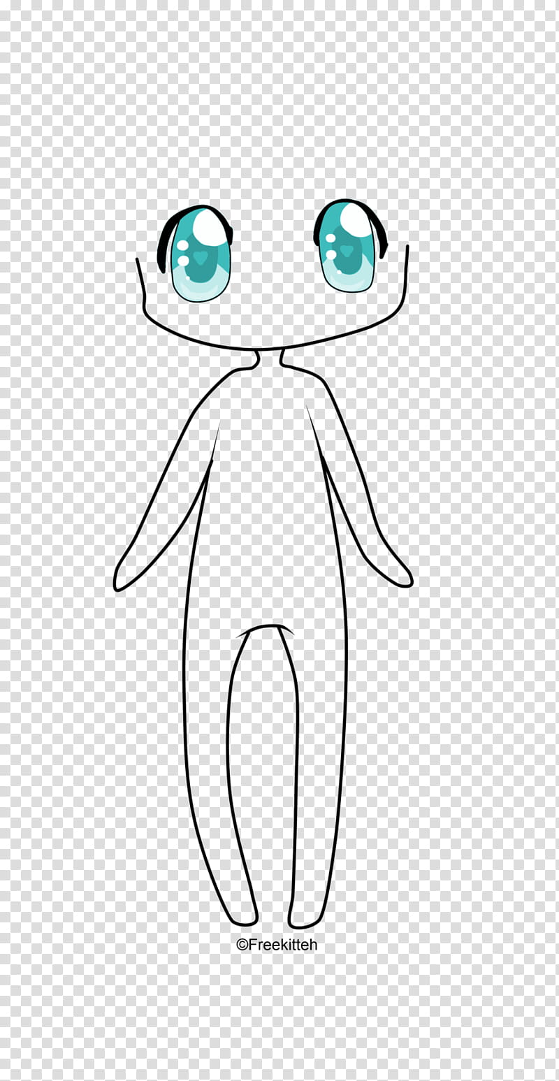 base, cartoon character with blue eyes transparent background PNG clipart