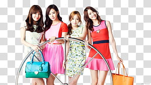 Sooyoung Yuri Taeyeon Yoona transparent background PNG clipart