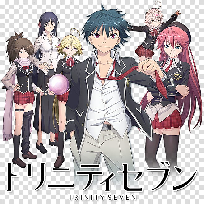 Trinity Seven Anime Icon, Trinity_Seven_by_Darklephise, Trinity Seven characters transparent background PNG clipart