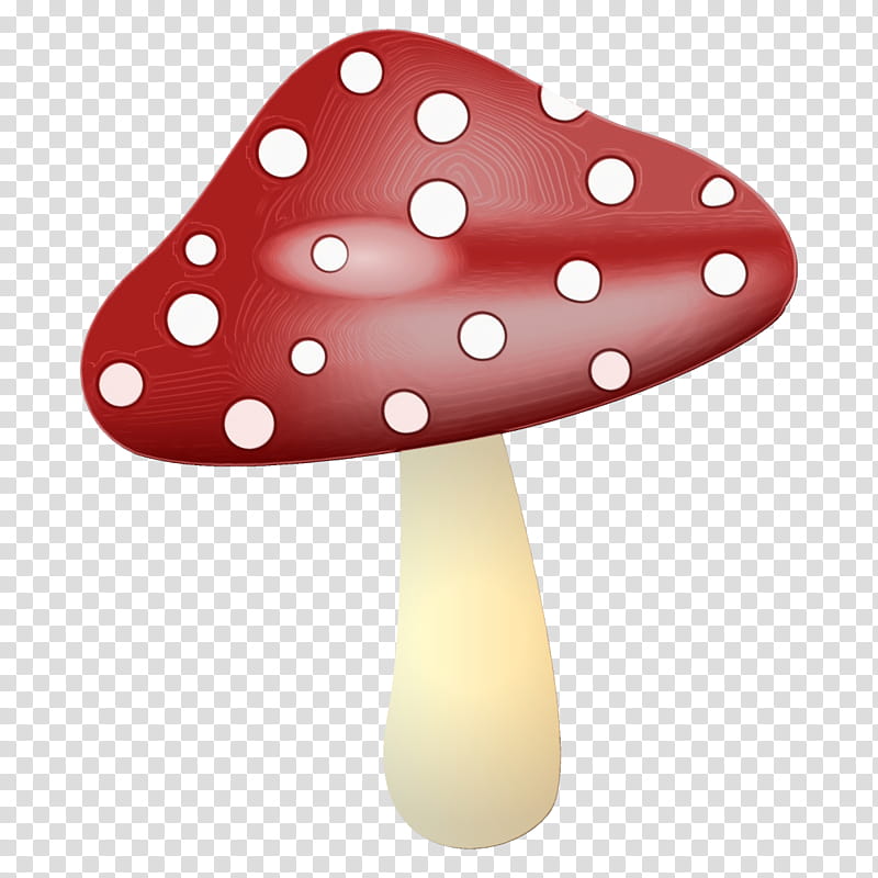Polka dot, Watercolor, Paint, Wet Ink, Mushroom, Lamp transparent background PNG clipart