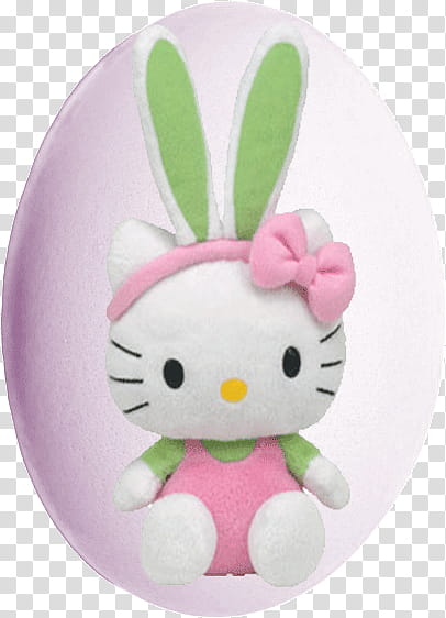 Free Hello Kitty Easter Eggs transparent background PNG clipart