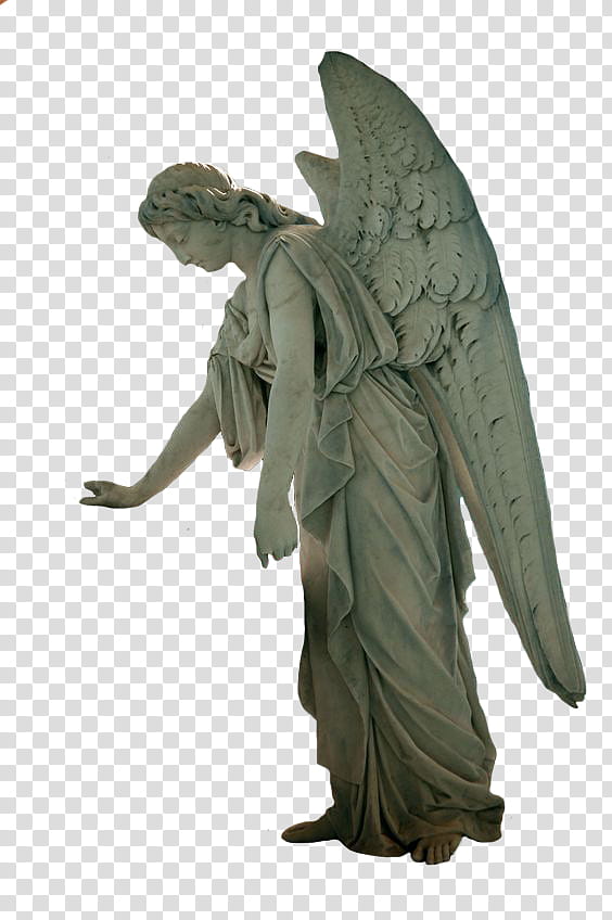Vintage ll, angel woman statue illustration transparent background PNG clipart