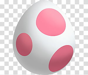 yoshi egg with pink png on We Heart It