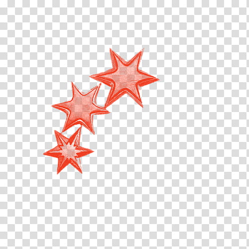 Corazones y estrellas en, three orange stars transparent background PNG clipart