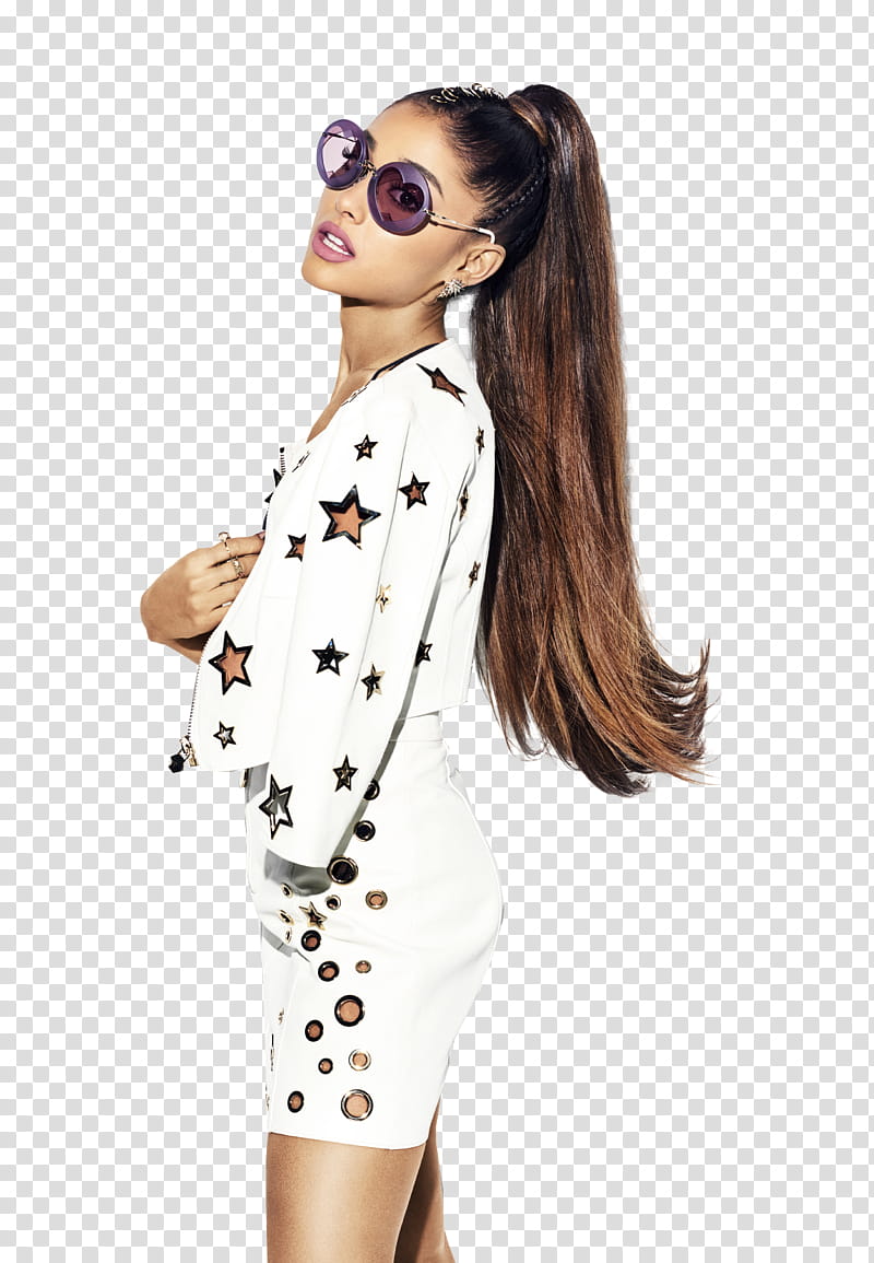 Ariana Grande, - transparent background PNG clipart