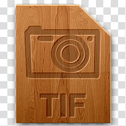 Wood icons for types, tif, TIF transparent background PNG clipart
